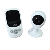 Babá Eletrônica Câmera Sem Fio Visão Noturna Lcd Digital 2.4p 110v/220v