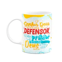 Caneca Religiosa Salmos - Tu És O Meu Defensor