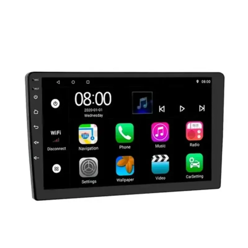 Central De Multimidia Firts Option 9901p 9 ", Bluetooth, Android Full Touch