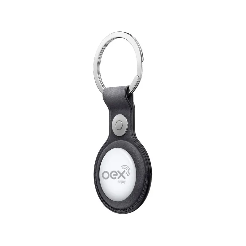 Localizador Inteligente OEX FT100, Compatível com dispositivos Apple Find My, Preto - 500073