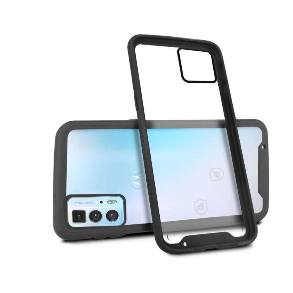 Capa Para Celular Gorila Shield Stronger, Para Motorola Moto Edge 20 PRO, Preta
