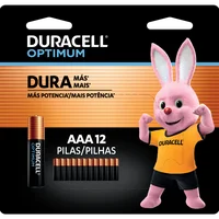 Pilha Optimum Aaa Duracell Com 12 Unidades