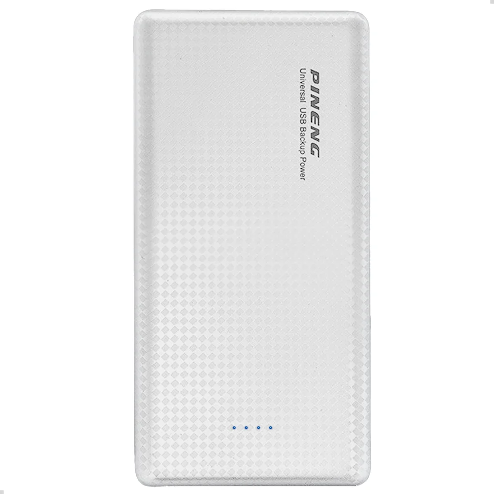 Carregador Portátil 10.000mah Power Bank Slim Celular Tablet (branco)