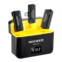 Microfone De Lapela Neewer Usb C Iphone 15/android Preto