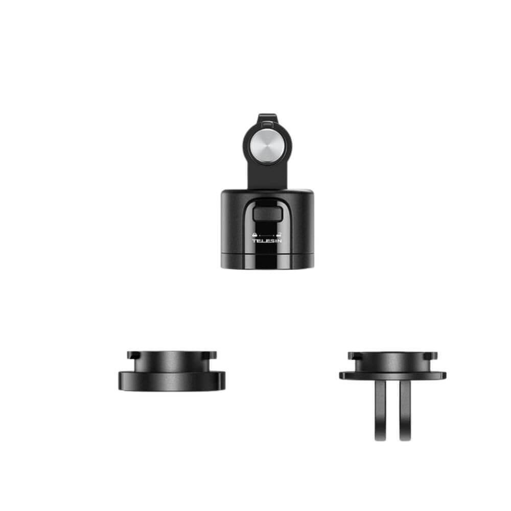 Suporte Engate Rápido Magnético Para Gopro E Similares - Telesin