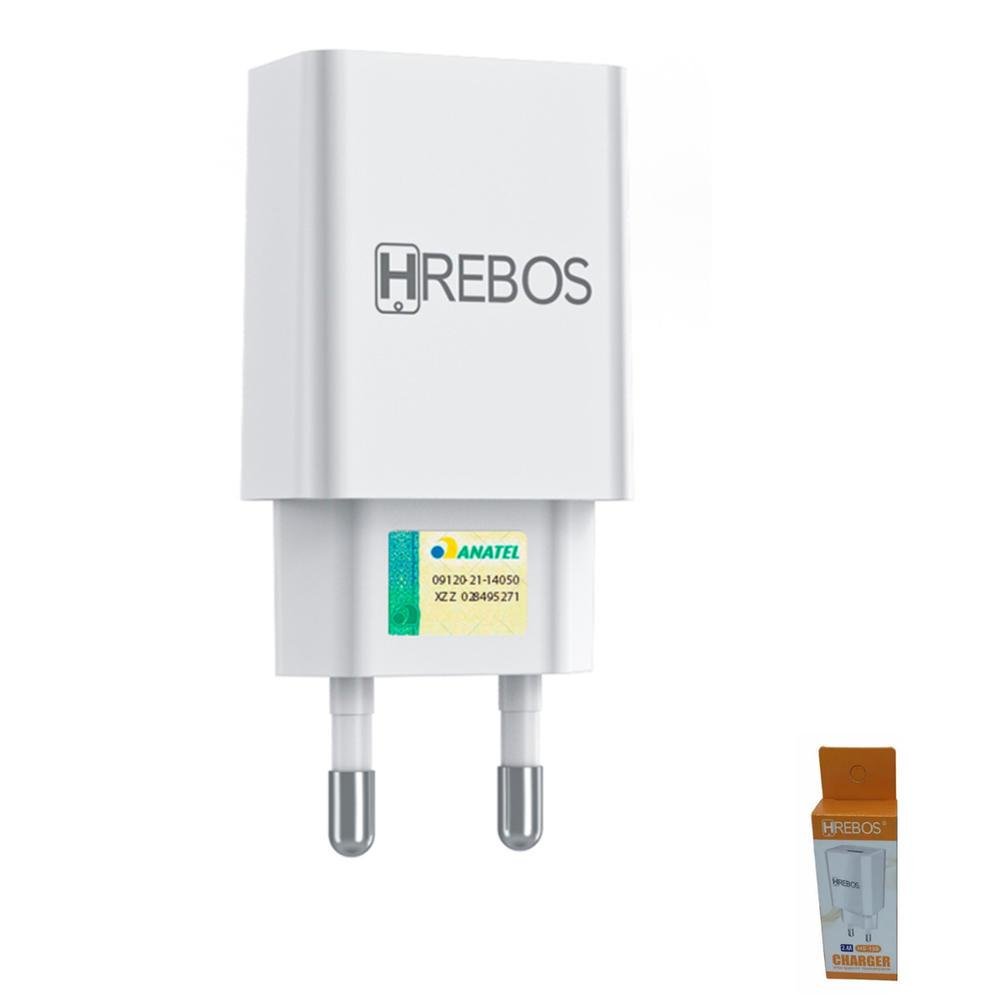 Adaptador Fonte De Tomada 5v 2.4a Para Câmeras E Carregador Cor:branco