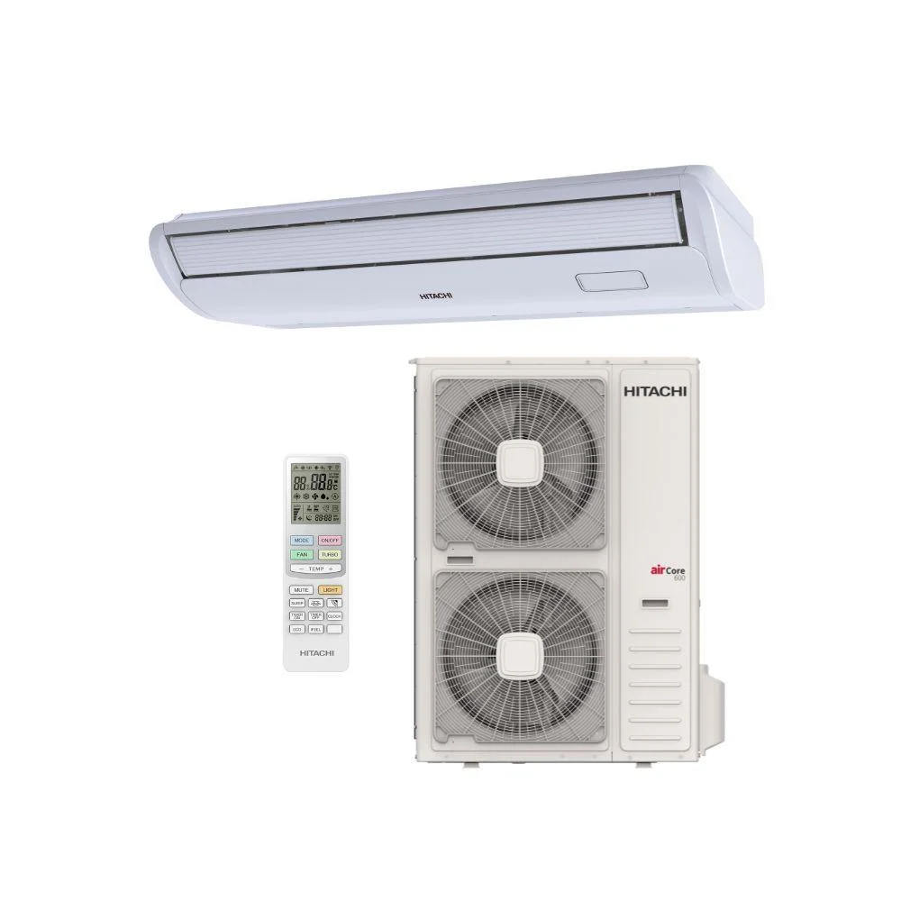 Ar Condicionado 46000 Btus Split Piso Teto Inverter Hitachi Quente E Frio Air Core 600 220v Monofasico