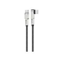Cabo Usb-c Hrebos Cb-378c 100w Nylon Metal Arch 1m Preto