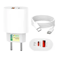 Carregador Celular Compatível Android Type C Branco 25w