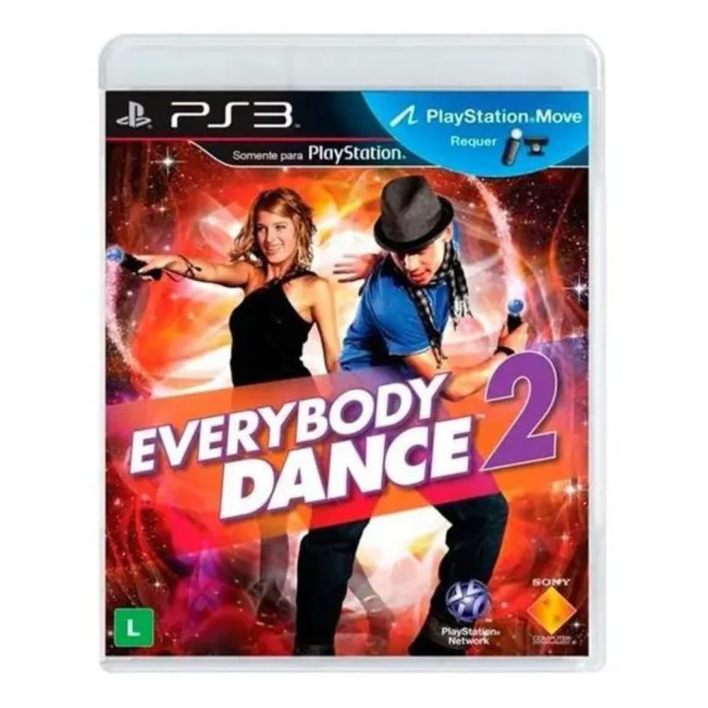 Jogo Everybody Dance 2 Ps3 Mídia Física Lacrado