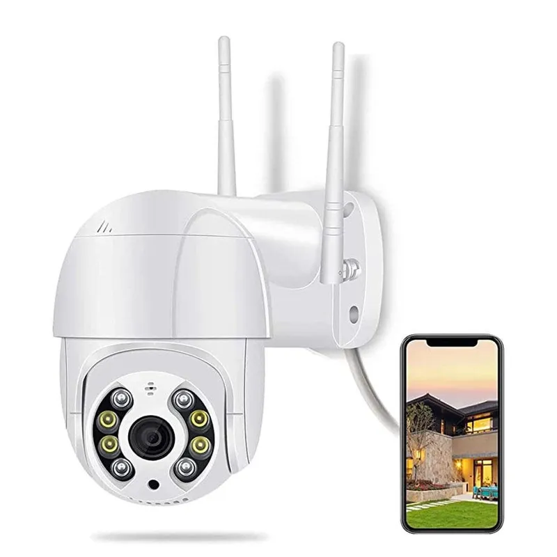 Câmera De Segurança Fy Wifi Hd 1080p A8, Câmera Ip Icsee Prova D'água Infravermelho Externa