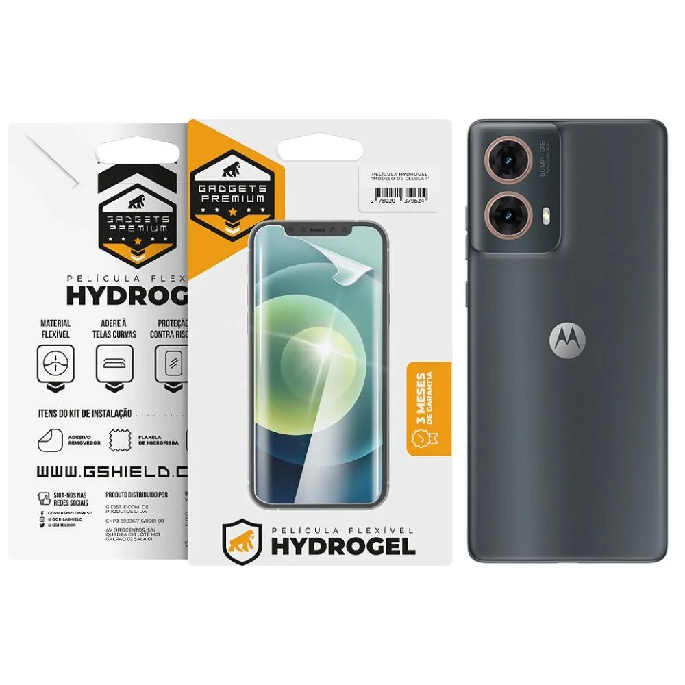 Película Para Motorola Moto G85 5g - Traseira Hydrogel Hd - Gshield