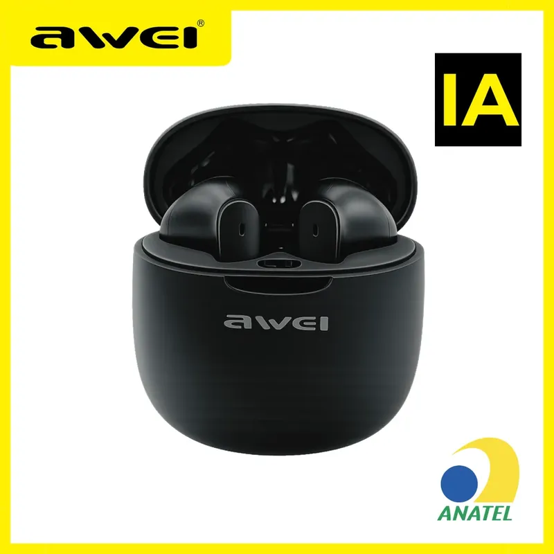 Fone Ouvido Bluetooth T68 Tradutor simultânea IA +de 50 idiomas Redução Ruido mais liberdade em Viagens