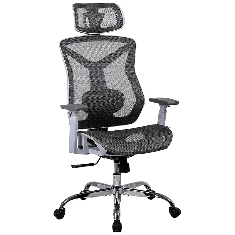 Cadeira Office Daishu Silver - Clanm