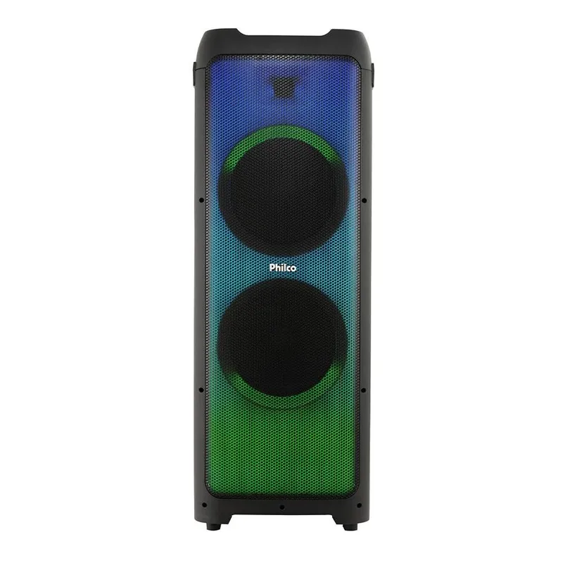 Caixa de Som DJ Philco PCX32000 Extreme, 2400W RMS, Bluetooth, Show de Luzes, Preto - PCX32000