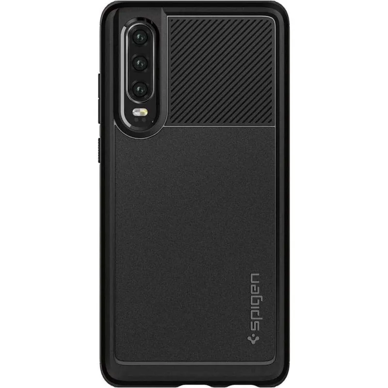 Capa Protetora Spigen Rugged Armor Para Huawei P30 Black