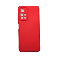 Capa Xiaomi Redmi Note 11t 5g / Note 11 5g Silicone Aveludada Colorida Capinha Anti Impacto Redmi Note 11t 5g:vermelho