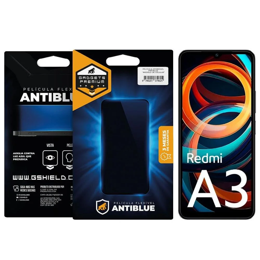 Película Para Xiaomi Redmi A3 - Antiblue - Gshield