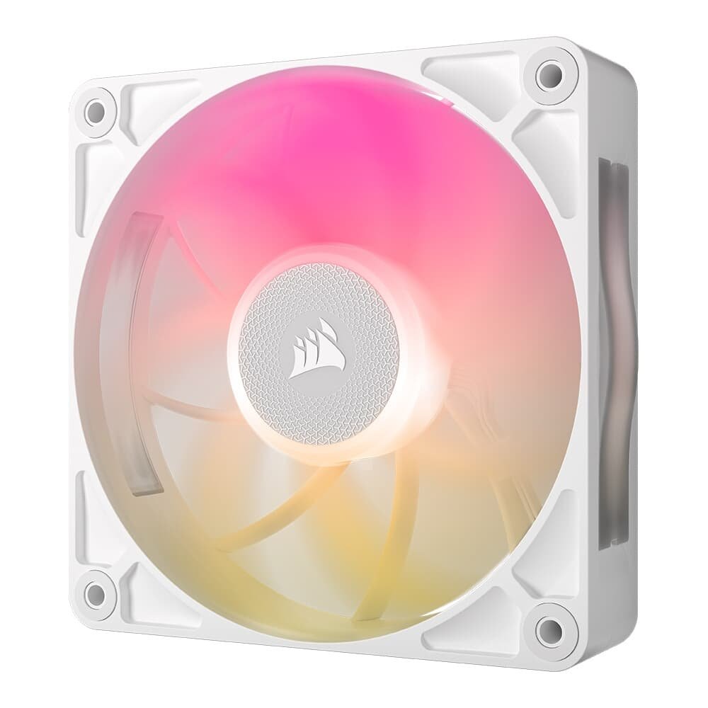 Ventoinha Corsair RX MAX RGB Series, iCUE LINK RX120 MAX RGB, 120mm, Branco - CO-9051037-WW