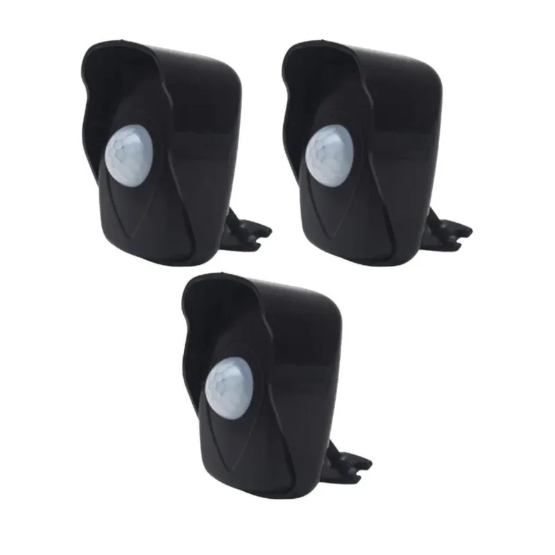 Kit 3x Sensor De Presença Qualitronix, Área Externa, Lente 180º, 6 Funções - Qa26m