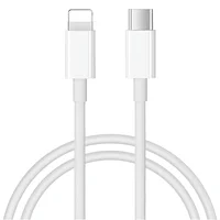 Cabo Usb-c Para Iphone 11 12-12pro 12promax 13 Turbo Branco