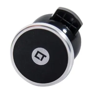 Suporte Smartphone Canaltech Veicular Magnetico Carro Pret/prata