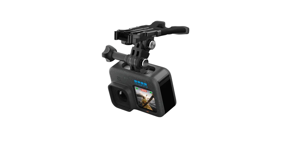 Suporte Mordida Para Câmera De Ação Gopro Bite Mount - Preto