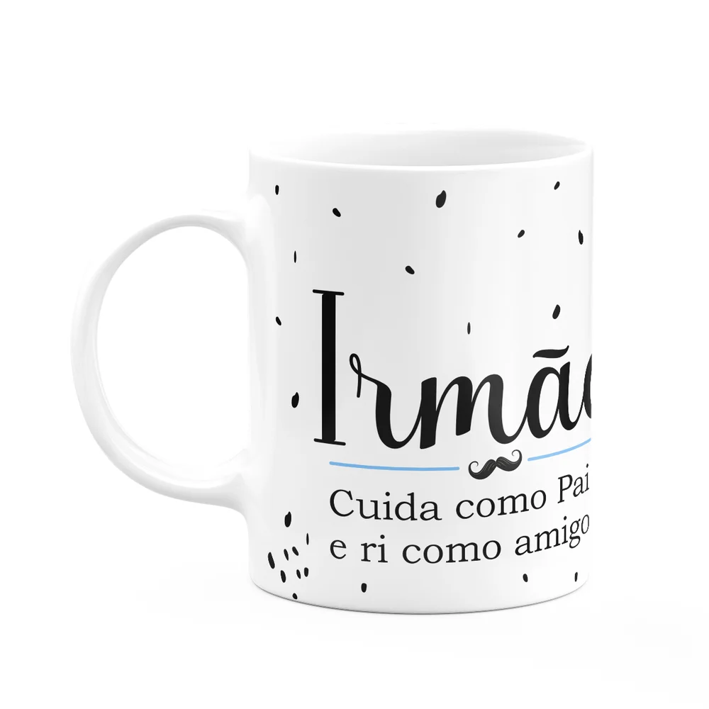 Caneca Minimalista Pais Irmão