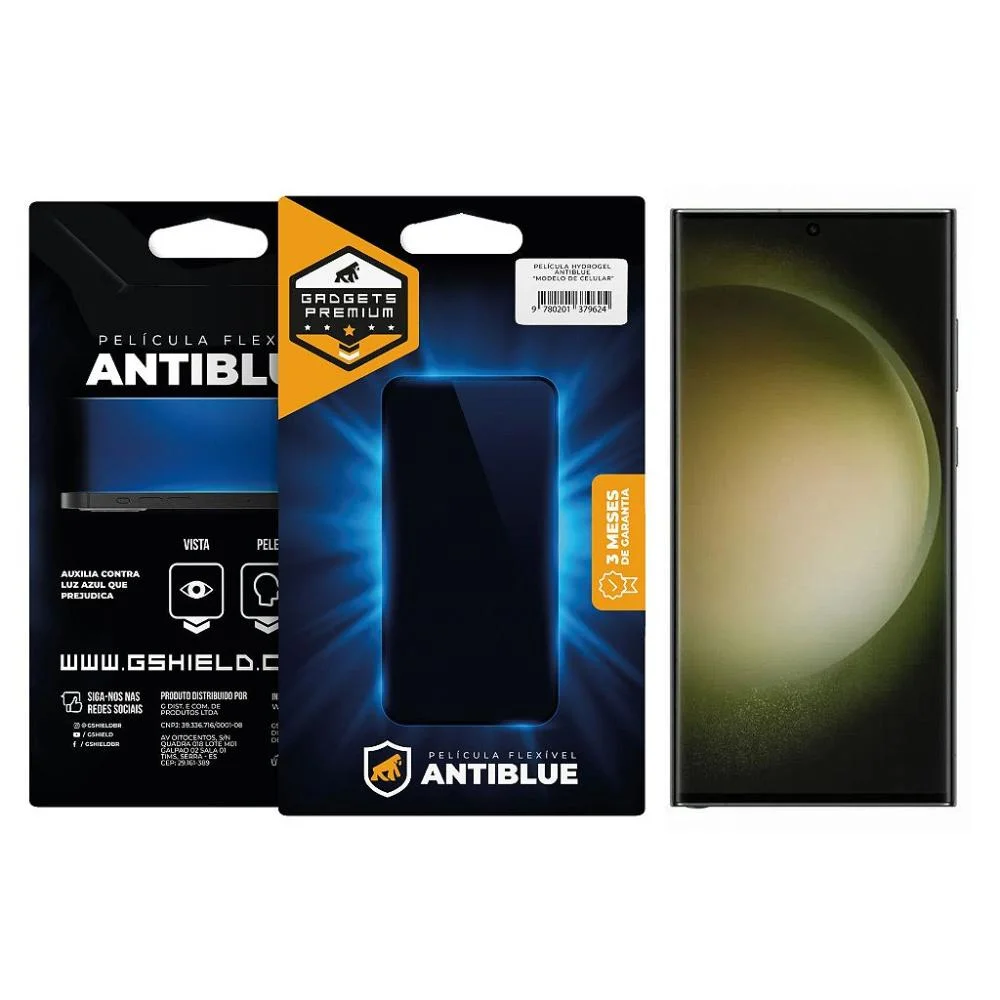Película Gshield para Samsung Galaxy S23 Ultra Antiblue