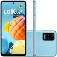 Smartphone LG K62+, 128GB, 48Mp, Tela 6.6", Azul