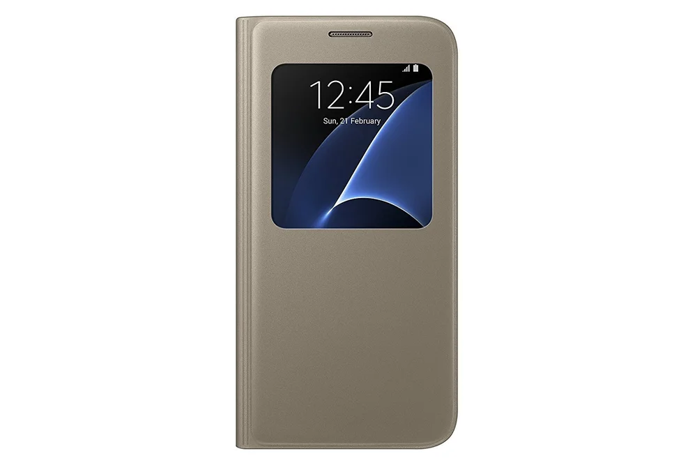 Capa Capinha Capa S-view Samsung Para Galaxy S7 Sm-g930 Flat