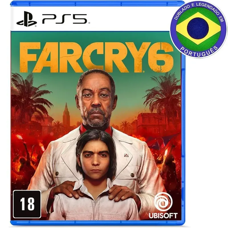 Far Cry 6 Ps5 Mídia Física Edição Dublada Em Português