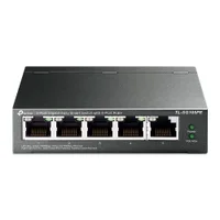 Switch Gigabit Easy Smart Tp-link Tl-sg105pe De 5 Portas Com 4 Portas Poe+