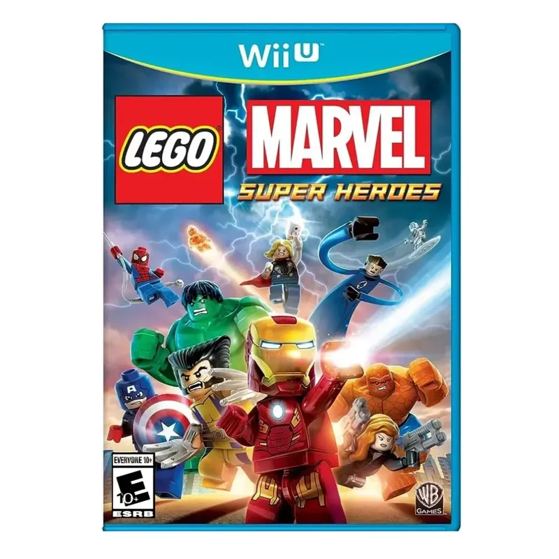 Jogo Lego Marvel Super Heroes Nintendo Wii U Americano