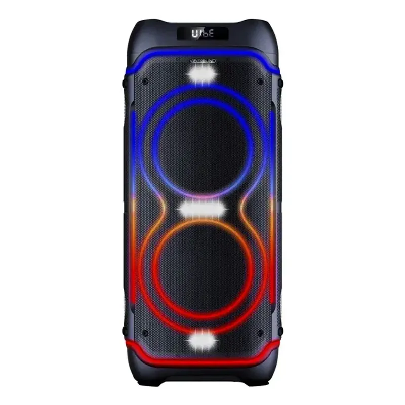 Caixa De Som Vibesound V8 Party 2000w Rms Bluetooth
