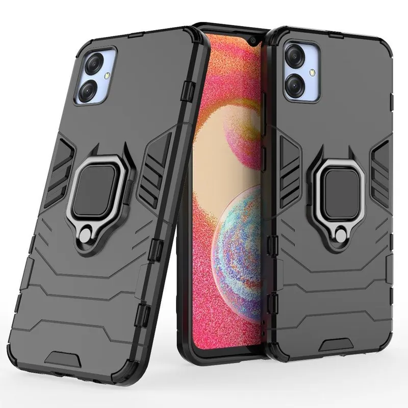 Capa Samsung Galaxy A04 E 4g,Protetora Resistente Militar Anti Impacto Queda Armadura,preto