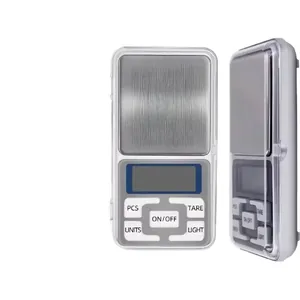 Mini Balança Alta Precisão Digital Bolso 0,1g Até 500g