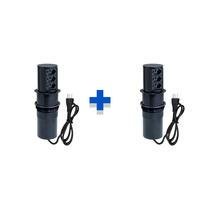 Kit com Torres De Tomadas, Totem Automático, 3 Tomadas 20a, Preto