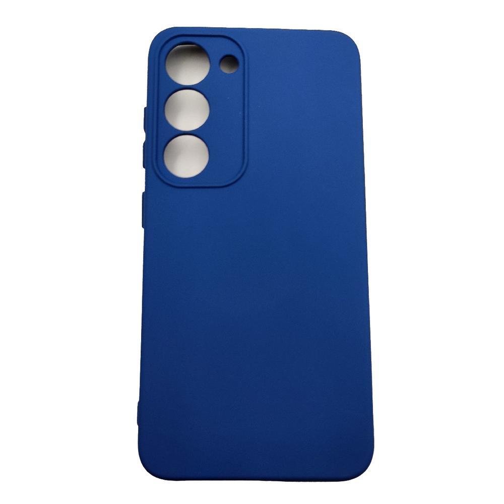 Capa Compatível Com Samsung Galaxy S23, Tela 6.1 Polegadas,Aveludada Interior,azul