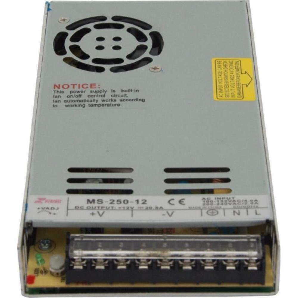 Fonte Chaveada 12v Ac Com 30amp Grande