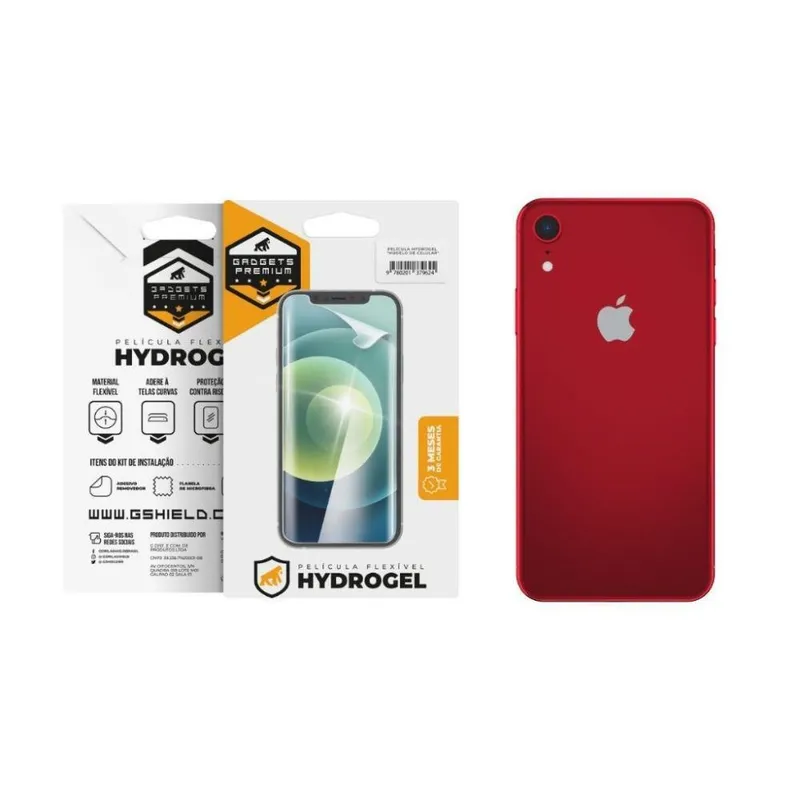 Película Para Iphone Xr - Traseira Hydrogel HD- Gshield