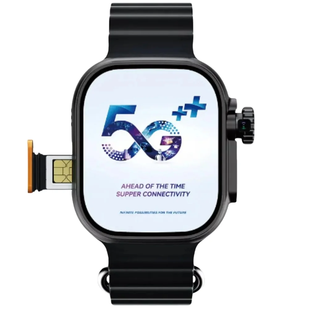 Smartwatch Microwear Ultra 3 Ai 5g 2/16gb AmoLED C/chip Wifi - Preto