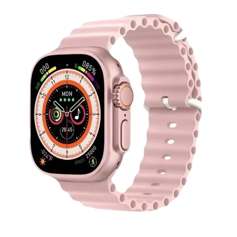 Smartwatch Gs Wear Gs10 Ultra Mini Serie 10 42mm Amol. Extra - Prata