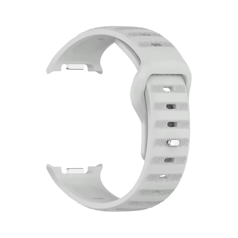 Pulseira Ondulada Para Galaxy Watch 8 E 8 Classic - Cinza