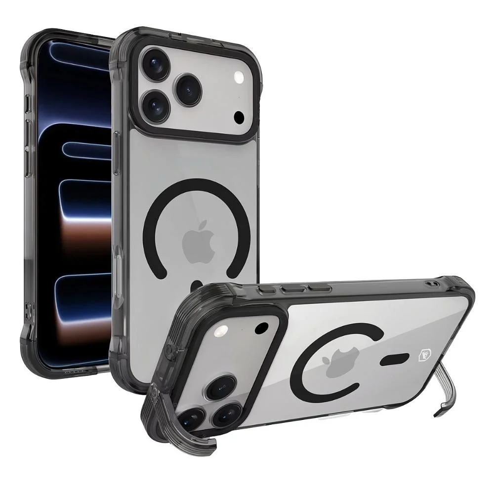Capa Case Capinha Para Iphone 17 Pro - Lybrid Magsafe - Preta - Gshield