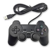 Controle Com Fio Joystick Para Pc E Notebook Dex Com Cabo USB Preto