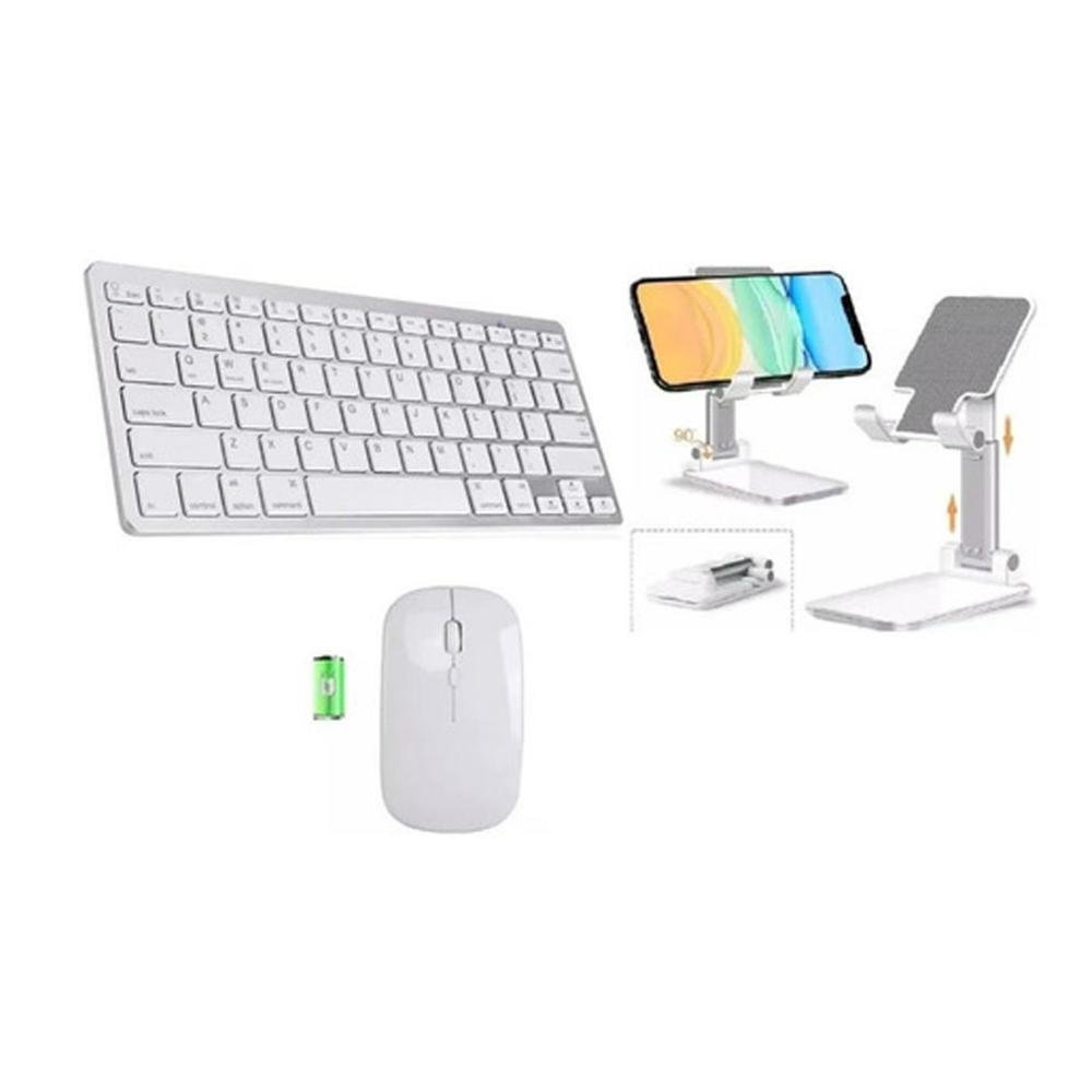 Teclado Mouse Suporte Para Kit Tablet Galaxy Tab S8 B