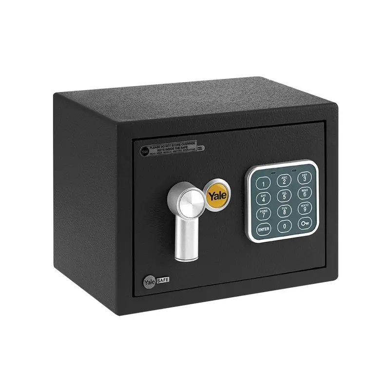 Cofre Yale Value Mini Black, Preto, Yale.