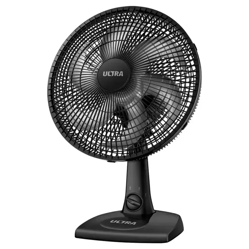 Vent De Mesa 30cm Ultra V-ut-30-02 - 5216-02 Preto/prata 220 Volts
