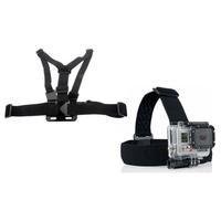 Kit Suporte Peito E Cabeça - Gopro